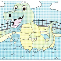 Водні розмальовки Чарівна розмальовка Зоопарк 756510, 4 зображення