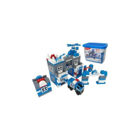 Конструктор "Поліція" 013888/02 в пластиковому боксі, 231 деталь