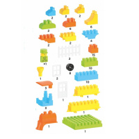 Іграшка "Конструктор ТехноК", арт.6573TXK 90 подітий.