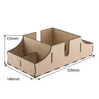 Заготовка для декорування "Органайзер для кухонних аксесуарів та серветок" FDPO-023
