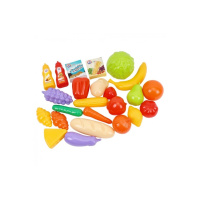 Ігровий дитячий набір "Маркет" 0730TXK прилавок з полицями, кошик, різні продукти