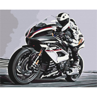 Картина за номерами "Гонщик" BS52393, 40х50 см