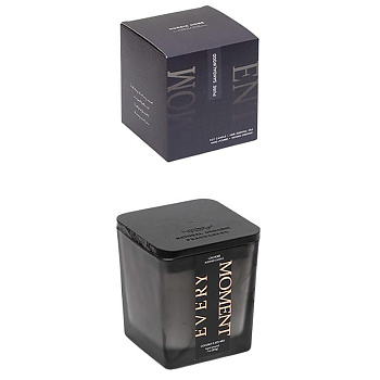 Ароматична свічка "Love home" AXW2027-1(Pure Sandalwood) у скляному стакані з кришечкою 