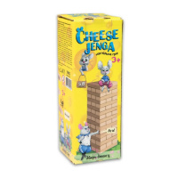 Настільна гра "Cheese Jenga" 30718, 48 брусків, українською мовою