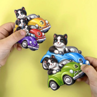 Дерев'яний дитячий сортер "Гонщики більше - менше" (ПСД298) PSD298