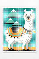 Картина за номерами стікерами в тубусі "Лама" 1200 стікерів. 1814 33х48 см