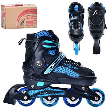 УЦІНКА!!! Ролики розсувні підліткові Profi A4150-L-BL-UC розмір 39-42