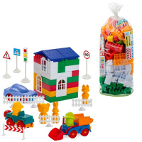 Дитячий конструктор "Лідер" №4 1-053, 150 великих деталей