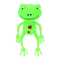 Дитяча іграшка-антистрес "Жабеня" MS 4031(Green) розмір 13 см, борошно