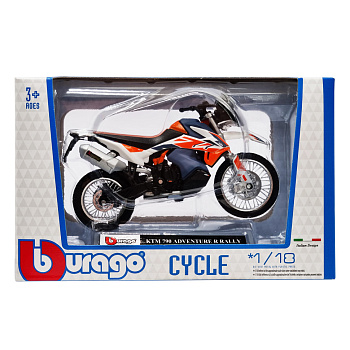 Дитяча модель Мотоцикла "KTM 790 ADVENTURE R RALLY" 18-51030-2 масштаб 1:18