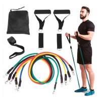 Набір еспандерів трубчастих силових Power Strength Tube NE-PW-4, 5 шт