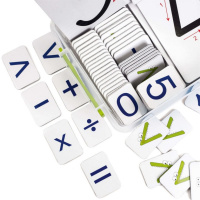 Демонстраційний магнітний набір цифр та математичних знаків VT5555-02