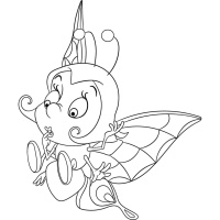 Розпис по полотну "Метелик" Art Craft 15046-AC 25х30 см                                                          