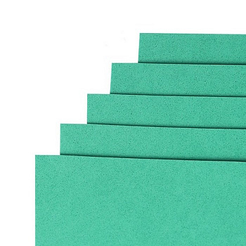 Фоаміран для творчості А4 15A4-7045 темно-зелений 1,5 мм, 10 аркушів