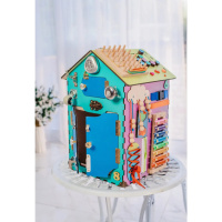 Розвиваюча іграшка Бізікуб Temple Group "Будиночок" TG200038 55х30х30см