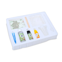 Дитячий набір для творчості "Сухоцвіт" FG231102005M, пінцет, фарба, застигаюча рідина