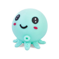 Дитяча іграшка-антистрес "Восьминіг" MS 3951(Turquoise) з борошном, 7,5 см