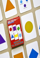 Навчальний матеріал "Фігури та кольори" 13106049  укр. мовою