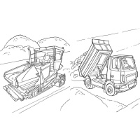 Велика книга розмальовок "Техніка та транспорт" 1736032, 64 сторінки