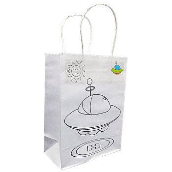 Дитяча розмальовка "Тарілка НЛО" 23-201-5 з фломастерами