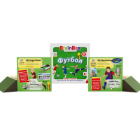 Карткова гра Brainbox "Футбол" Yago BZZBRFB02UA 55 карток 1 гральний кубик