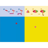 Навчальна книга "Навчалочка: Збери картинку з наклейок. Рівень 3" АРТ 19603U укр