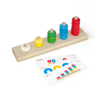 Дитяча розвиваюча гра "Пірамідка-лічалочка" Igroteco 900439