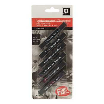 Воскові олівці "Art Nation" CPC0810 чорні 