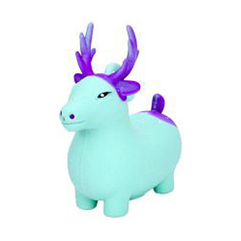 Дитяча іграшка-антистрес "Оленя" MS 4142(Turquoise) з борошном, 10 см