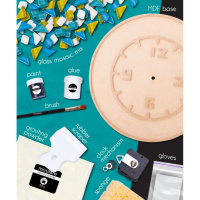 Дитячий набір для творчості кришталева мозаїка "Годинник" MA4001