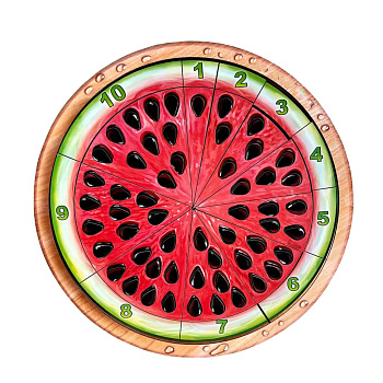 Дерев'яний пазл-сортер "Кавун - 2" (ПСД171) PSD171