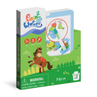 Набір водних розмальовок "Ферма" 300311 з маркером для води