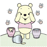 Водяна розмальовка Disney Малюк. Вінні Пух 1370009 Кольоровий Буль