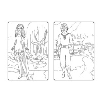 Розмальовка Магія кольору. Чарівний світ Ранок 1807005 з наклейками