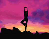 Картина за номерами. Brushme "Aсана йоги" GX34817