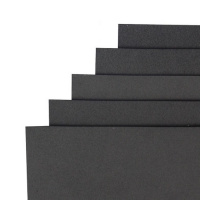 Фоаміран для творчості А4 15A4-7041 чорний 1,5 мм, 10 аркушів