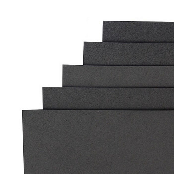 Фоаміран для творчості А4 15A4-7041 чорний 1,5 мм, 10 аркушів