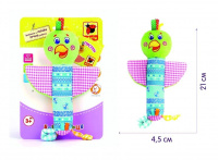 Брязкальце Macik "Зоо Папуга Пустун" МС 010202-02