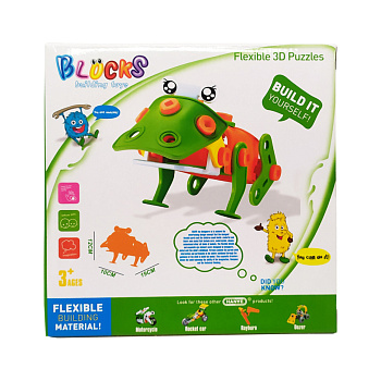 Конструктор-механік "Жабка" HANYE J-7711, 44 елементи