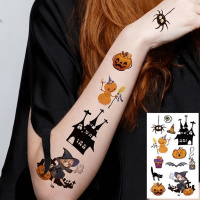Набір дитячих тимчасових тату "Хелловін" kids-tatto-halloween-set-30