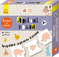 Дитячі логічні пазли "Тварини шукають батьків" 889001 укр. мовою