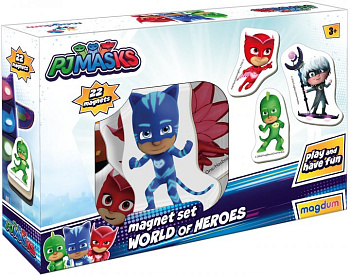Набір магнітів "Герої в масках. Світ героїв" Magdum МЕ 5031-31