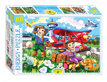 Дитячі Пазли Літак Біплан 83378 ЕГ-11 88 елементів