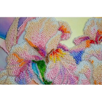 Набір для вишивання бісером "Квіткове натхнення" AB-928 на натуральному холсті 