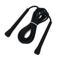 Скакалка MS 4797(Black) розмір 290 см, ручки-пластик