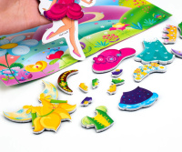 Магнітна гра для дітей "Фея" у папці Vladi Toys VT3204-28 (укр)