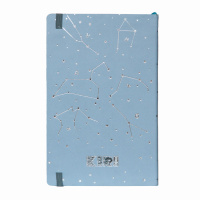 Міні планер "Зоряне небо" 22301-KR перероблений замінник шкіри еко, 130х210 мм