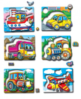 Дитяча настільна гра "Транспорт. По землі. По воді. По небу" 81169, 12 карток