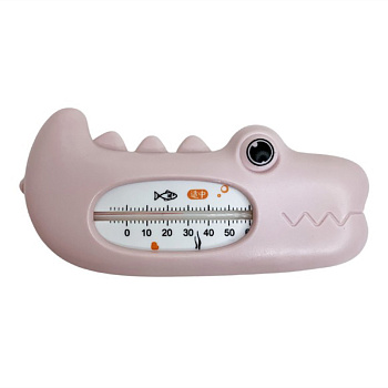 Іграшка-термометр для ванни "Крокодил" MGZ-1107(Pink)