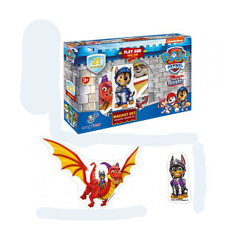 Набір магнітів Щенячий патруль "Лицарі" Magdum ML4034-06